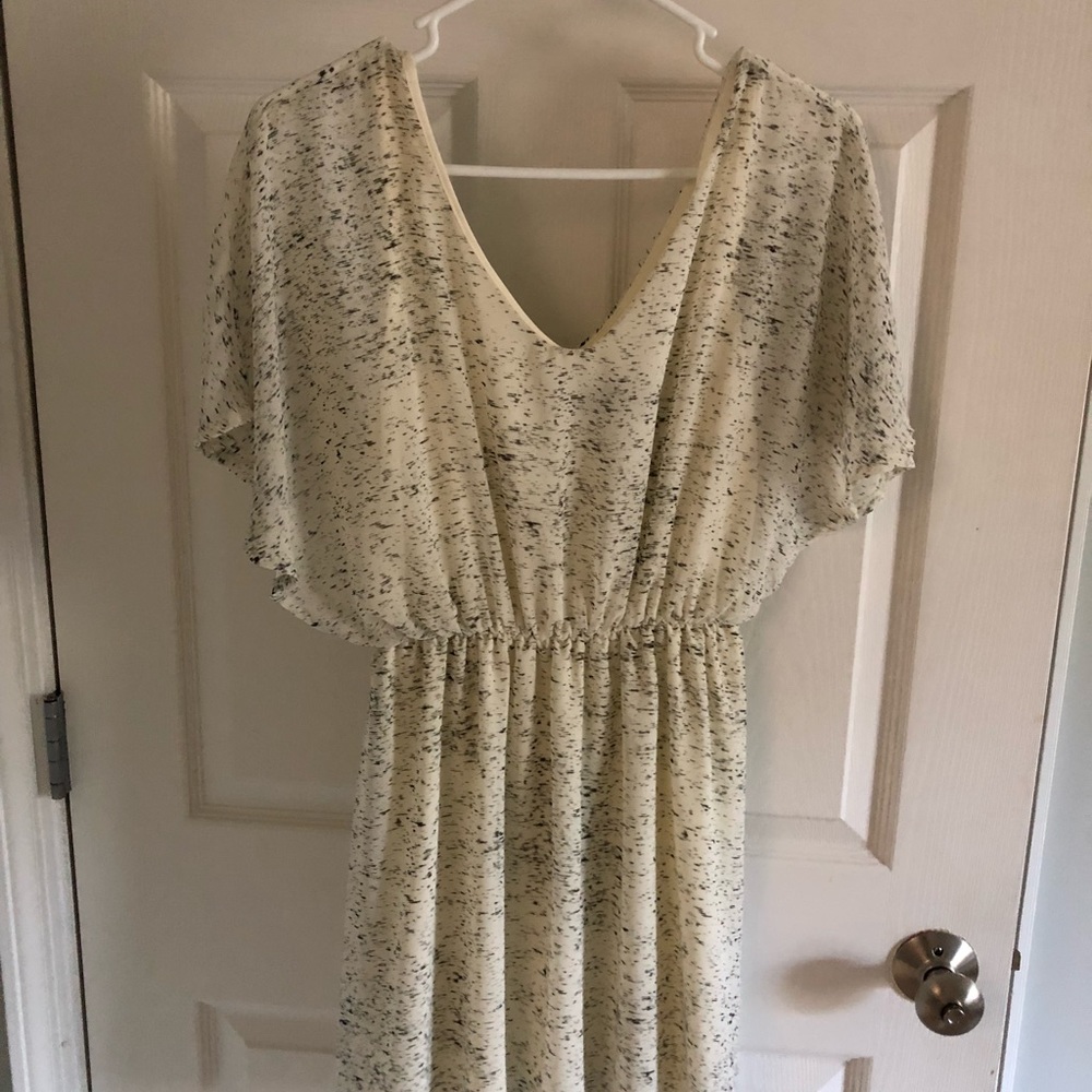 White/Grey dress- zouk: brand